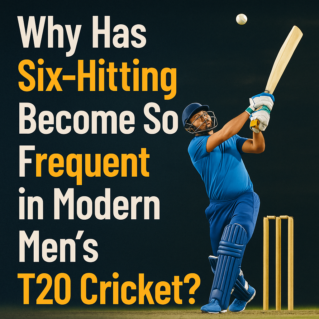 Why Has Six-Hitting Become So Frequent in Modern Men’s T20 Cricket?
